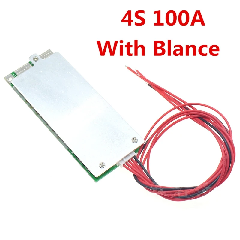 4S 12V 100A Защитная печатная плата Lifepo4 Bms 3 2 V со сбалансированным инвертором Ups