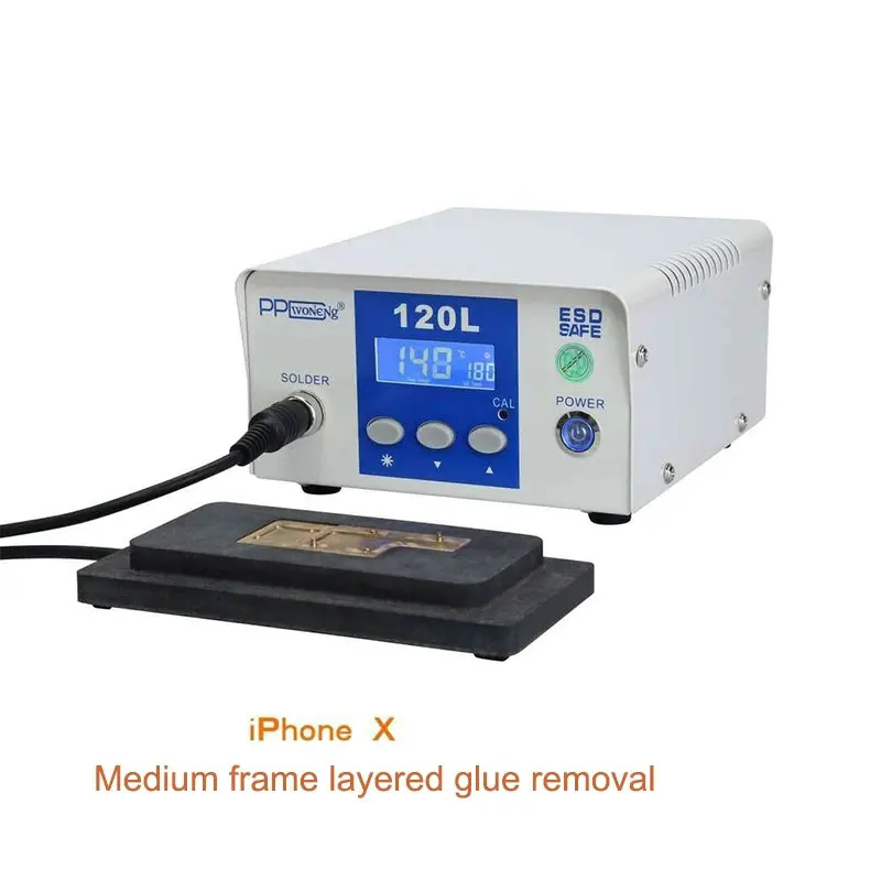 Интеллектуальная паяльная станция PPD 120 сварочная платформа для iPhone IC Chip A8 A9 A10 A11