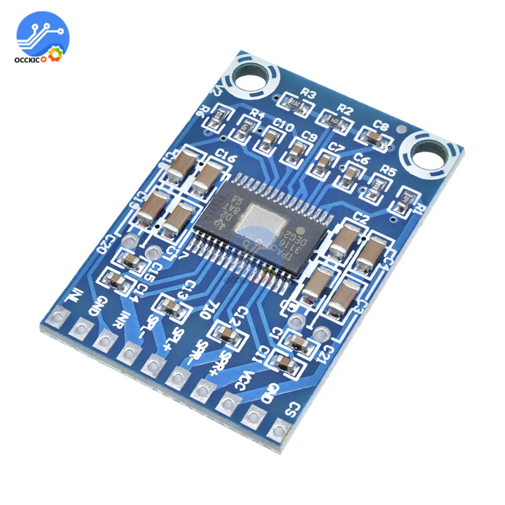 XH M562 TPA3116D2 плата аудиоусилителя DC 12 24 В 2x50 Вт Класс D стерео усилитель звука