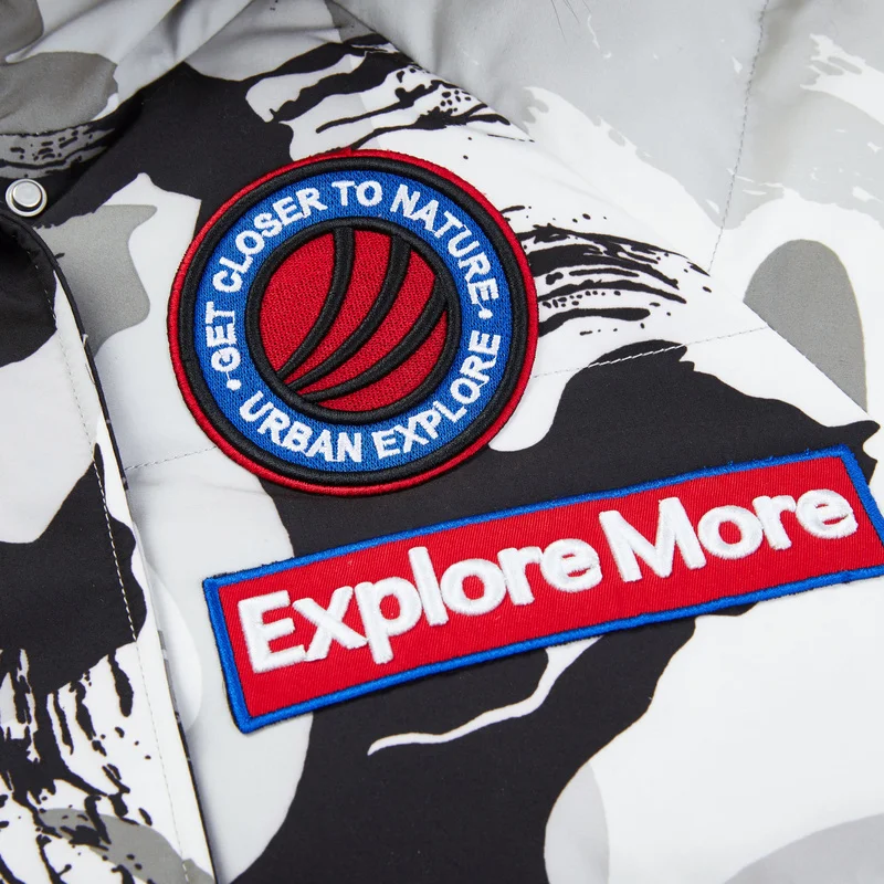 BOSIDENG 90% гусиный пуховик Длинная толстая парка 17 см натуральный мех воротник