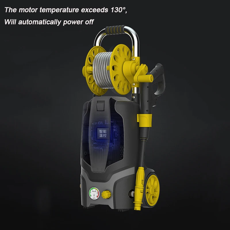1 шт. мощный портативный инструмент для мойки автомобиля высокого давления 220 В