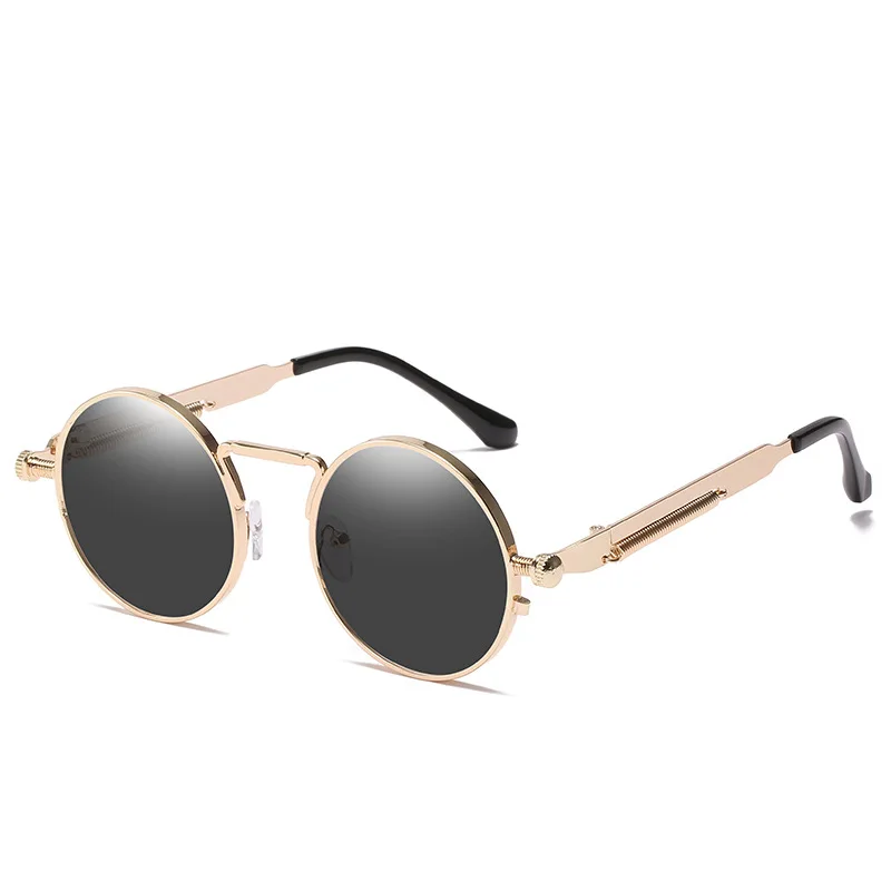 

Cool Metal Temples Style Sunglasses Punk Style Sunglasses With Spring Metal Temples And Personalized Sunglasses For Women & Men