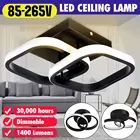 Металлический потолочный светильник с регулируемой яркостью светильник ing светильники акриловые домашние лампа коридор прихожей проход AC85-265V