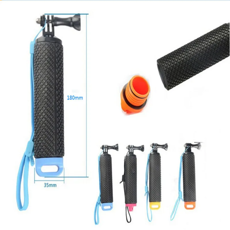 1 шт. водонепроницаемая плавающая рукоятка для GoPro камеры Hero 7 6 5 4 3 2 аксессуары