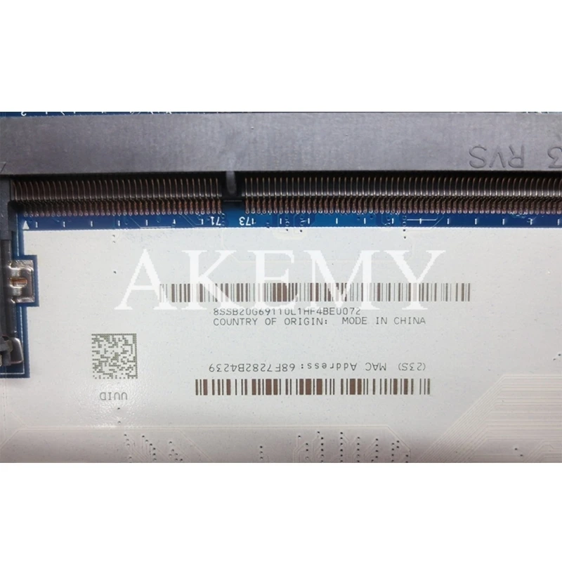 

NEW! For Lenovo Thinkpad E550 E550C NM-A221 Laotop Mainboard NM-A221 Motherboard with i3-5005U CPU R7 M265 GPU