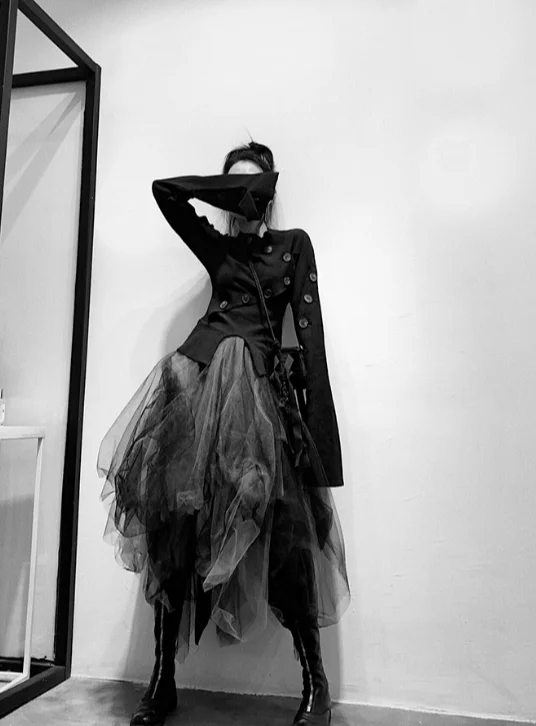 Новинка 2019 года Осенняя тонкая рубашка на пуговицах с высокой талией и длинными