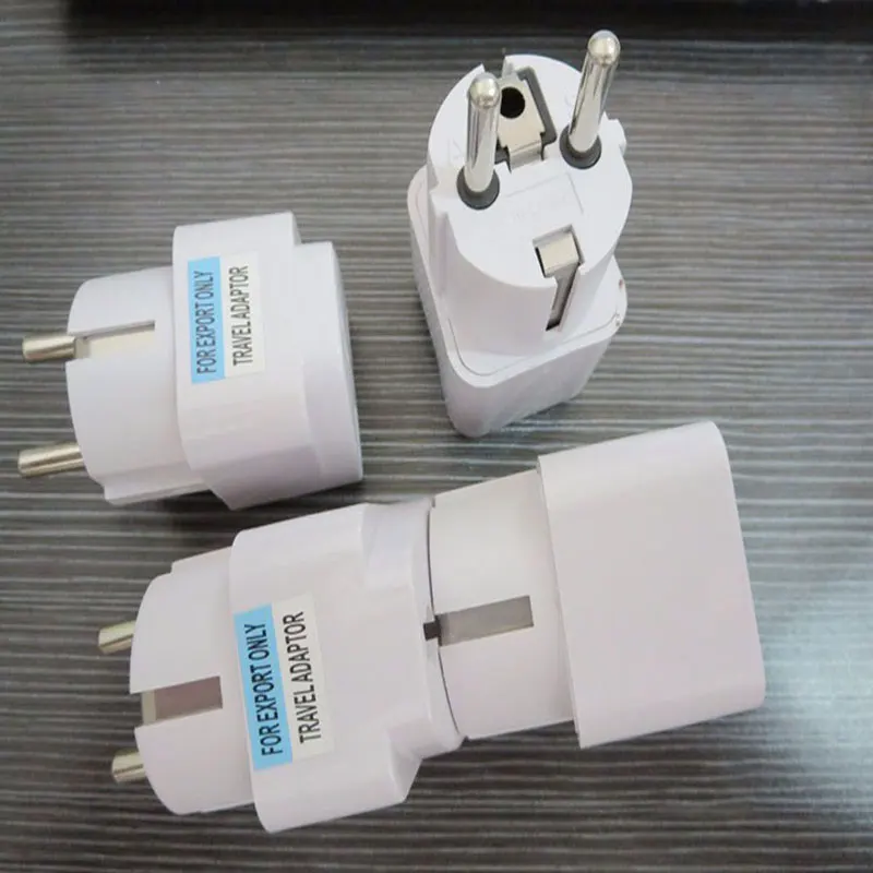 Переходник с электрической розеткой преобразователь вилкой Европейского