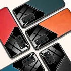 Чехол Poco M3 Pro, магнитный автомобильный держатель, задняя крышка из искусственной кожи для Xiaomi Poco M3 Pro F3 X3 NFC GT, бампер, чехлы для телефонов