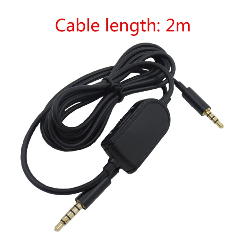 

Portable Headphone Cable Audio-AUX Cable for Logitech-Astro A10 A40 A30 Headphone Cord Line