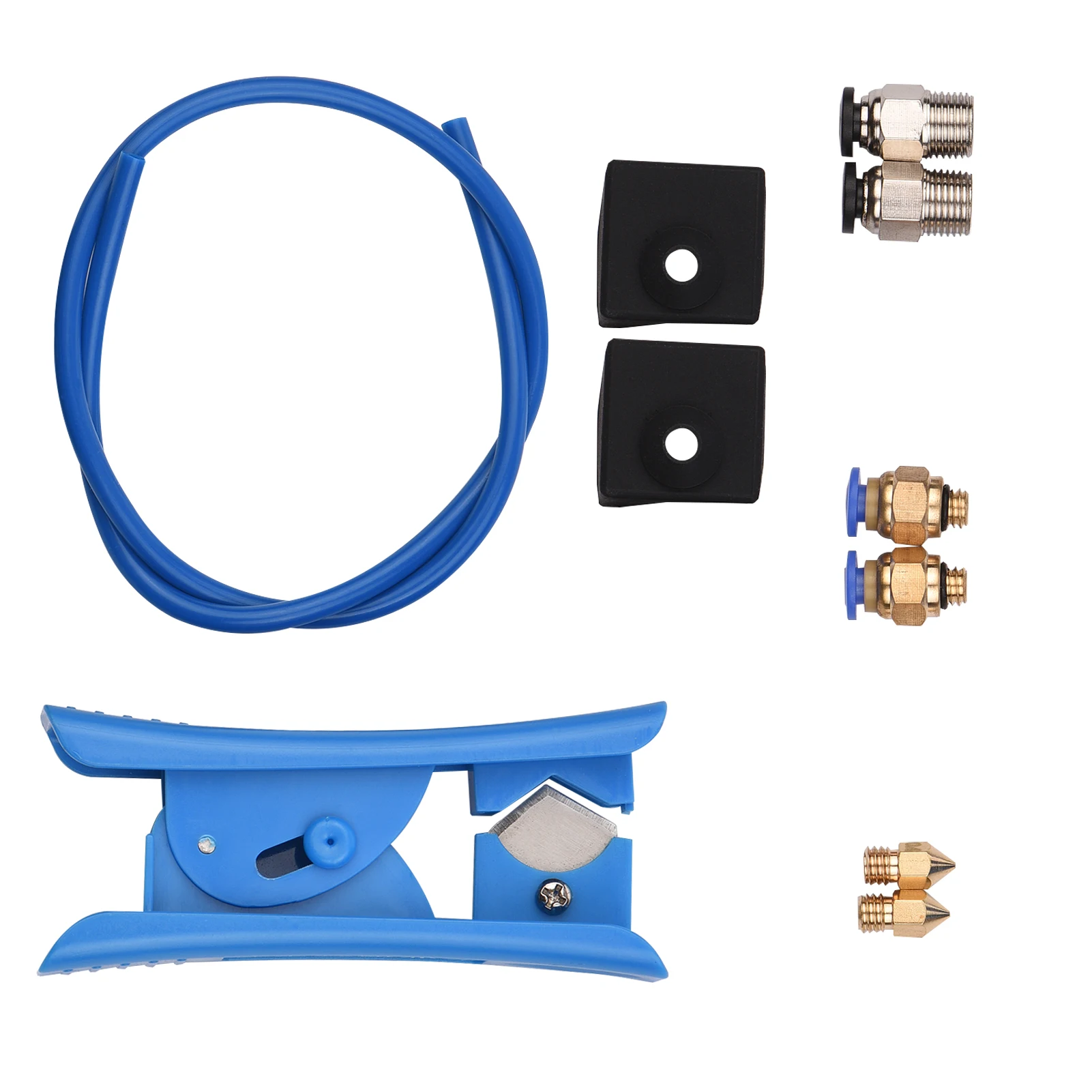 Комплект для 3D-принтера шланг из ПТФЭ трубка 40 см нити 1 75 мм с резаком стандартная