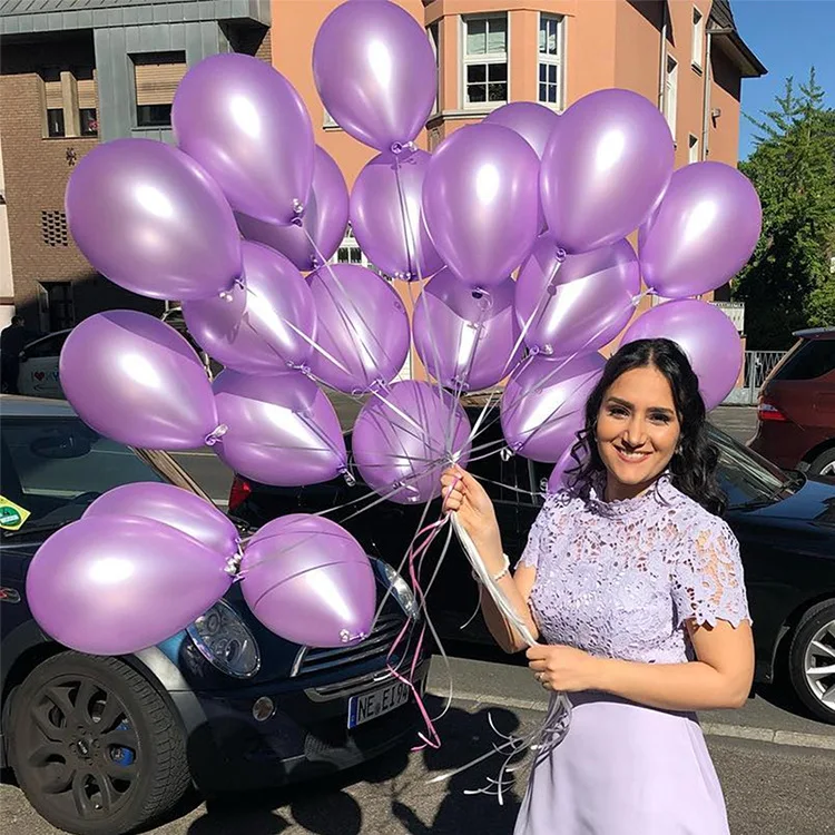 100 штук 12 дюймов 2 8 г жемчужные воздушные шары для дня рождения вечерние свадебные