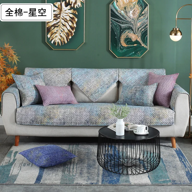 Подушка для дивана Одноместный Трехместный четыре сезона хлопок нескользящий