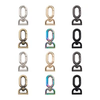 oval zinc alloy swivel clasps buckles trigger clip findings supplies for diy keychain bag jewelry making key ring accessories