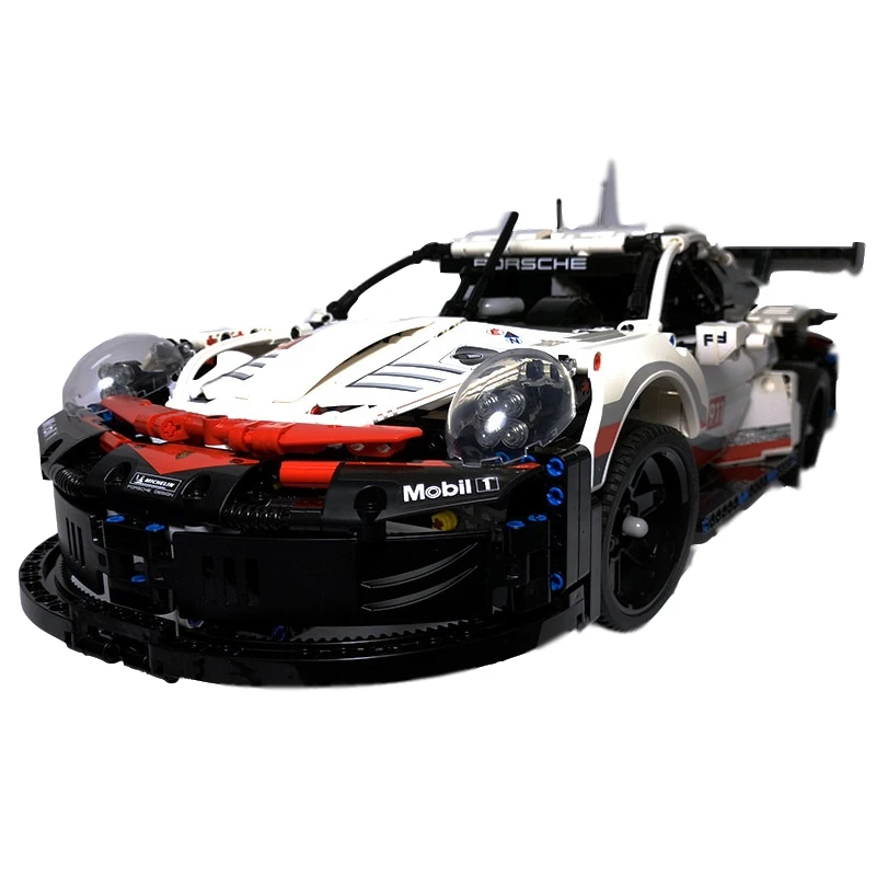 DHL 20097 Technic Car Series 42096 Белый Супер Скоростной автомобильный набор Строительные блоки Набор для сборки кирпичей игрушки детские рождественские подарки