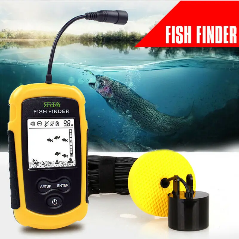 

Ручной рыбоискатель с ЖК-дисплеем