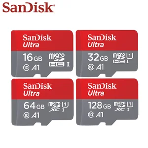 Оригинальная карта памяти Sandisk TF C10, карта памяти с высоким объемом памяти 16 Гб, 32 ГБ, 64 ГБ, 128 ГБ, 200 ГБ, 256 ГБ, TF карта с высокой скоростью 98 МБс.