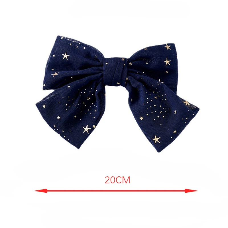 

Cute Star Big Hair Bows Women Butterfly Hair Clip For Girls Barrette Korean Hairpins Hair Accessories