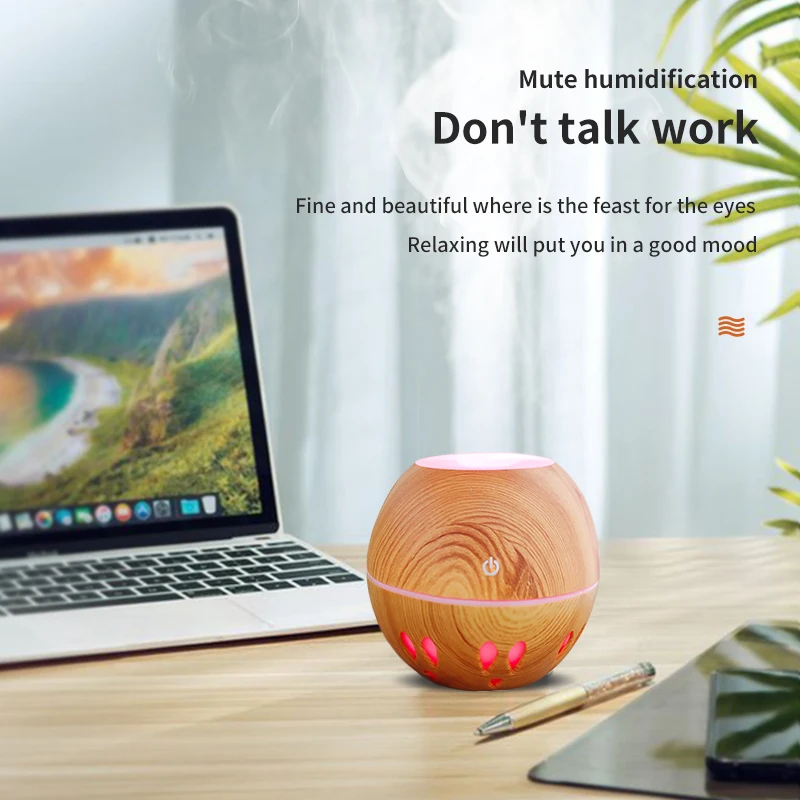 Увлажнитель воздуха ультразвуковой с большим распылителем 130 мл USB | Бытовая