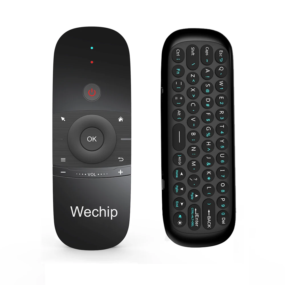 Беспроводная мини клавиатура W2 Fly Air Mouse с голосовым микрофоном и гироскопом 2 4