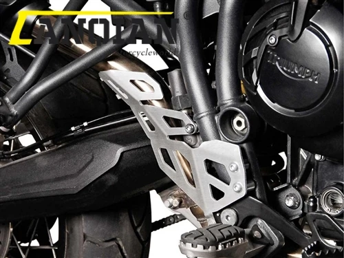 

FOR Triumph Tigher 800 XCA XCX 2016-2019 2020 2021 Motorcycle Rear Brake Master Cylinder Guard Heel Protective Cover Guard Right