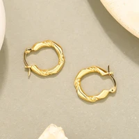 silvology 925 sterling silver twist irregular hoop earrings for women nordic style round simple earrings fashion designer jewel