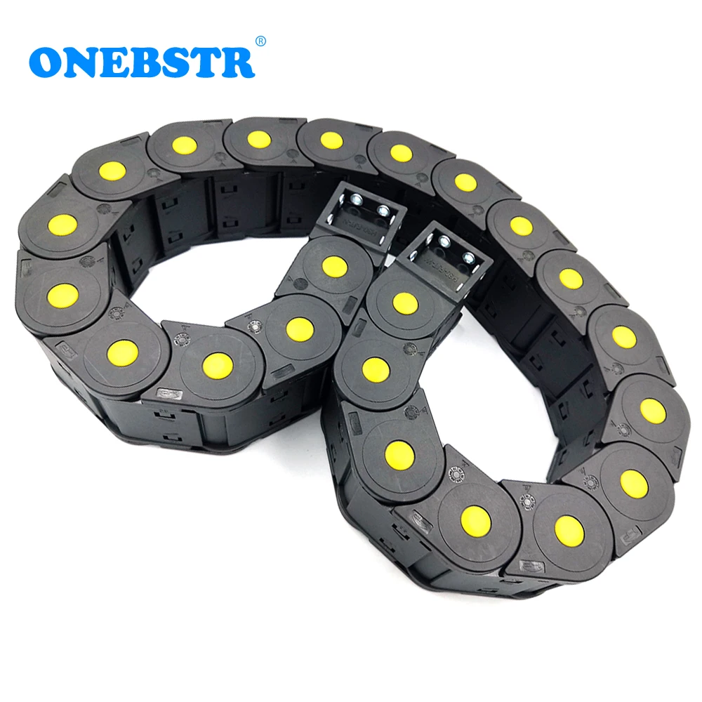 1 метр 35x50 мм кабель закрытого типа Тяговая цепь проволочный носитель улучшенная