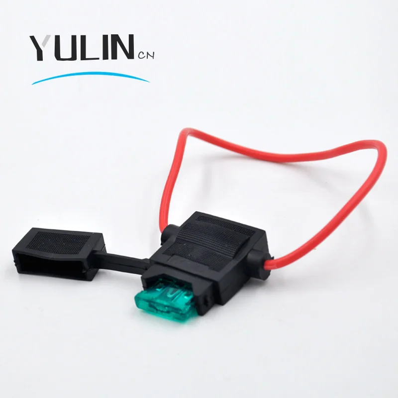 1 шт. водонепроницаемый авто встроенный средний в линии держатель предохранителя