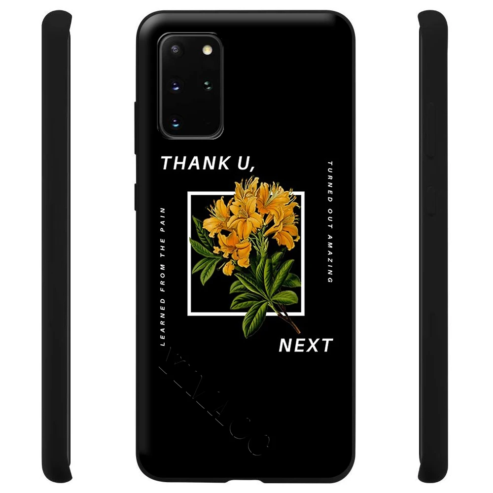 Чехол YIMAOC Thank U Next Ariana Grande для Samsung Galaxy A7 A8 A9 A10 A20 A30 A40 A50 A70 M10 M20 M30 S10 S10e J6 Plus|Бамперы| |