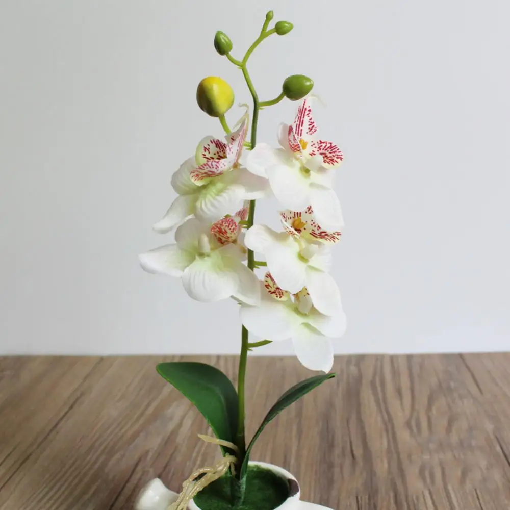 1 шт искусственный цветок Орхидея Бабочка дешевые искусственные цветы сад