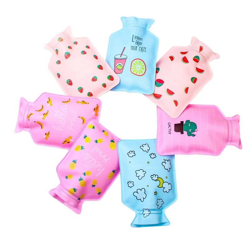 

Cartoon Hot Water Bottle Of The Small Fresh Water Injection Explosion-proof Children Mini Portable Hot Water Bag