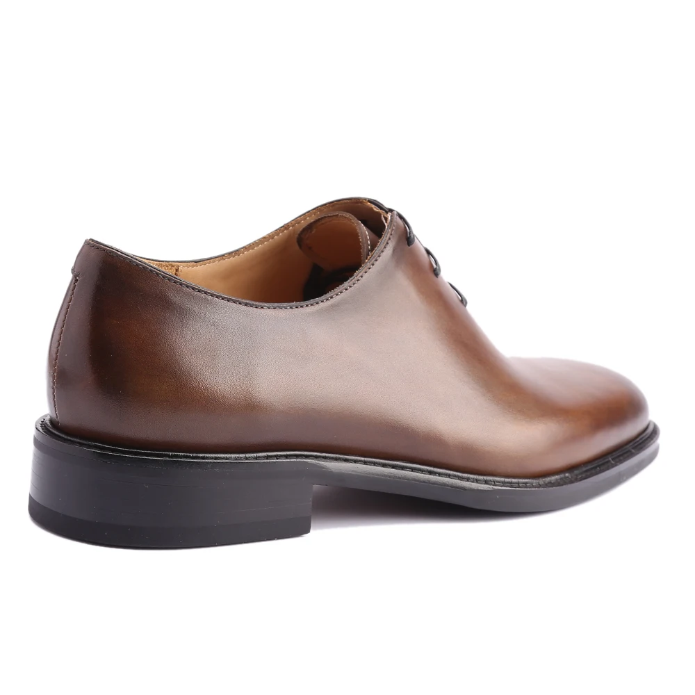 Классические мужские туфли из натуральной кожи винтажные Ретро-туфли ручной