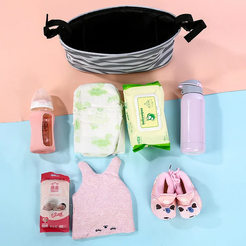 Сумка Органайзер для подгузников на детскую коляску водонепроницаемый