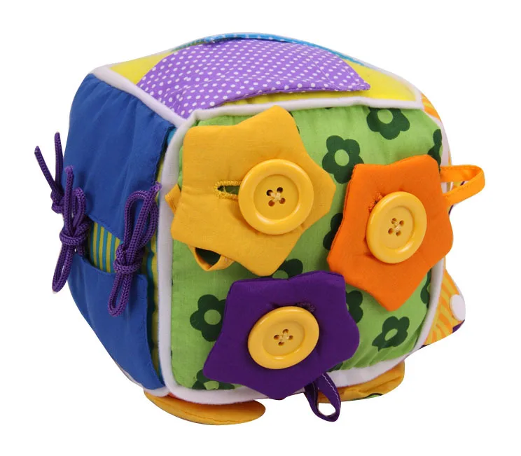 Детские развивающие игрушки 6 шт. животные ткань строительные блоки цифровые