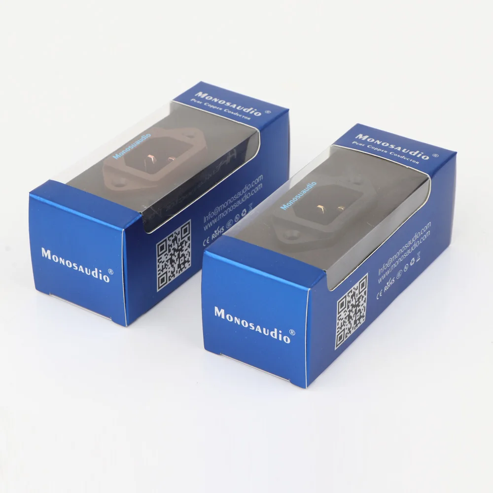 Monosaudio IC71(C) 99.998% медь Без припоя Hi End IEC розетка чистая впускная разъем питания