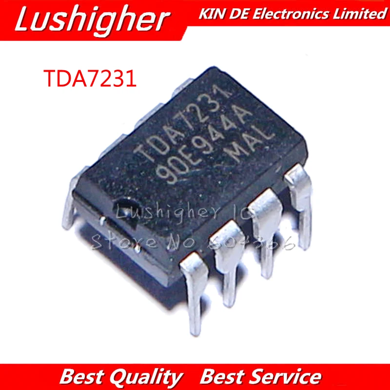 5 шт. TDA7231A DIP8 TDA7231 DIP 8 7231A DIP|Интегральные схемы| |