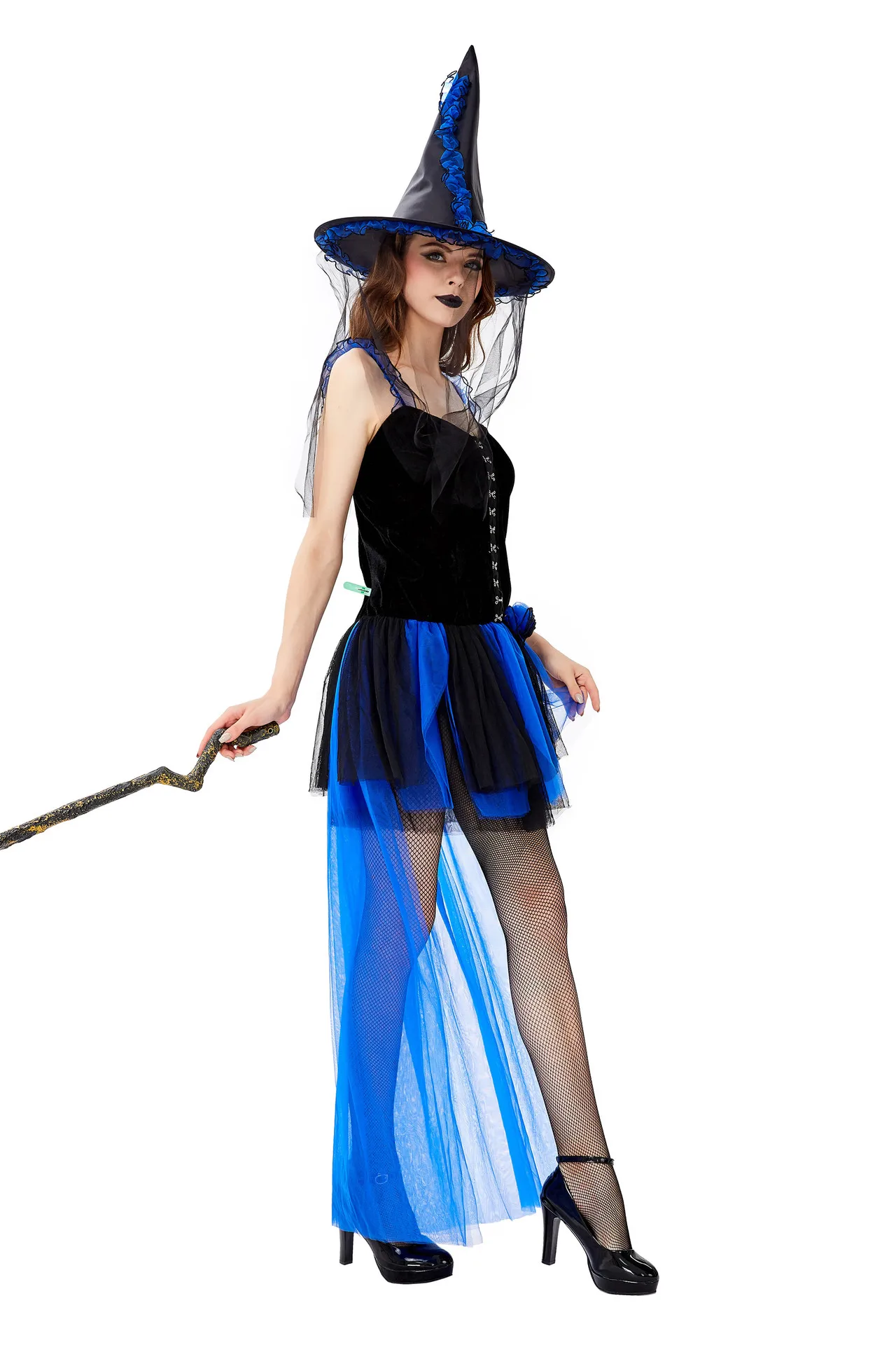 Фэнтези ведьма маскарадное платье для вечерние Карнавальная одежда выступления