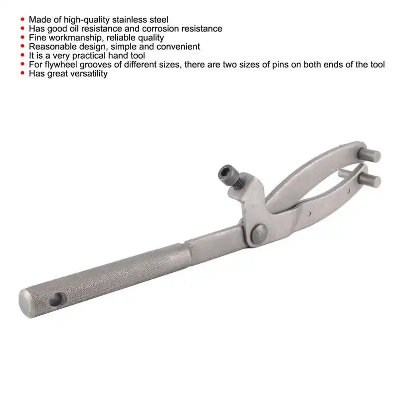 

Car Repair Tools Hand-held removal tool Motorcycle YType Flywheel Wrench Spanner Removal Tool Pulley Fixation