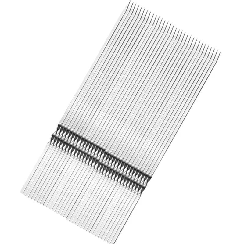 10 шт. многоразовые плоские шпажки из нержавеющей стали для Барбекю Игла-Палочка