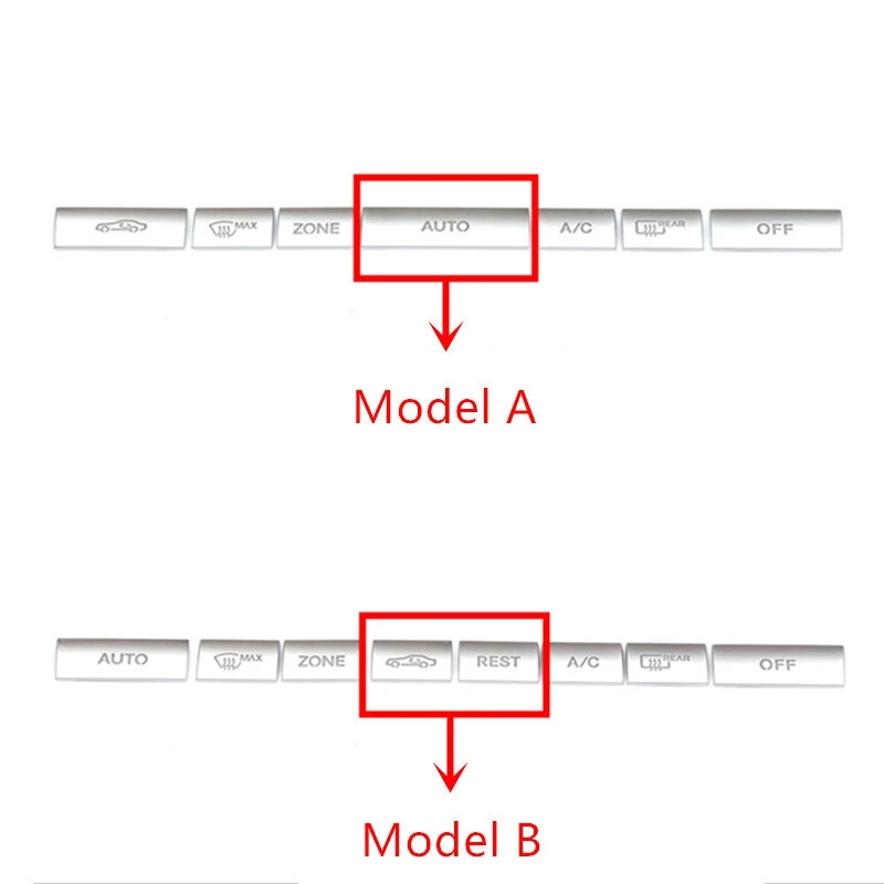 

for Mercedes Benz W212 C207 E Class Coupe 2009-2015 Car Air Conditioning Buttons Sequins Decoration Stickers Trim