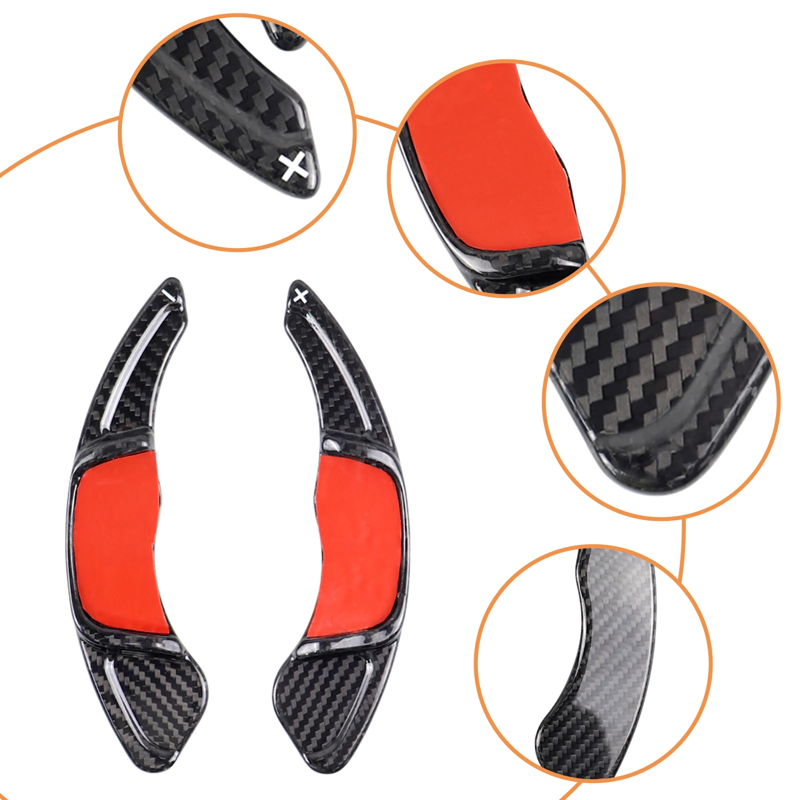 

Black Car Decorative Sticker Smooth Panel Decoration Sticker Car Protective Sticker Carbon Fiber Sticker for Car