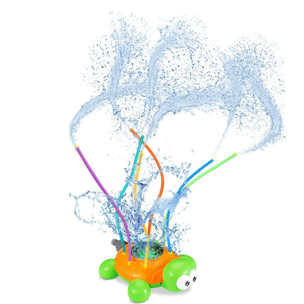 

Toyvian Spinning Tortoise Sprinkler Water Spraying Turtle Toys For Swimming Pool Garden Lawn Outdoor