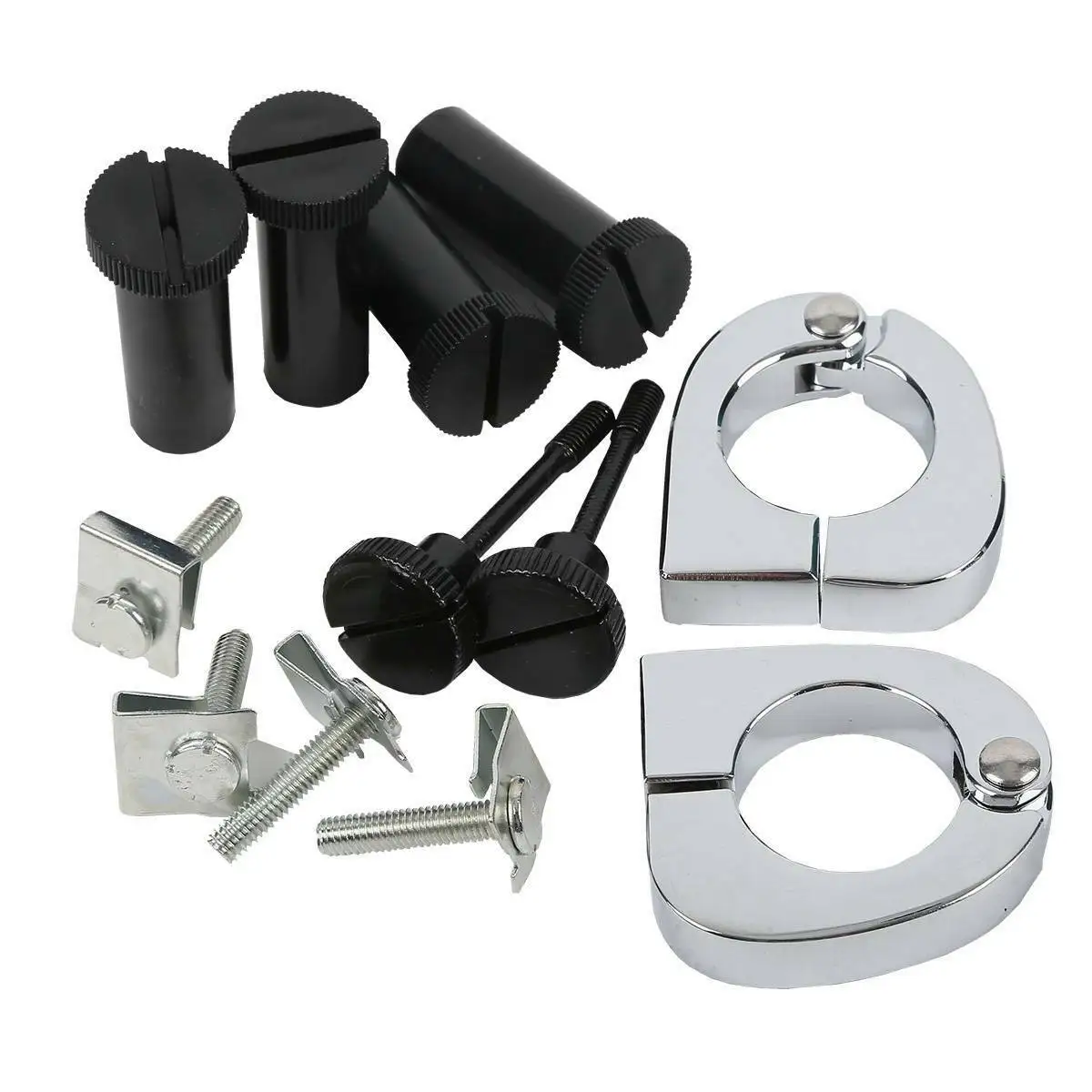 

Motorcycle Lower Vented Fairings Quick Release Mounting Hardware For Harley Touring Road King Street Glide 1989-2013