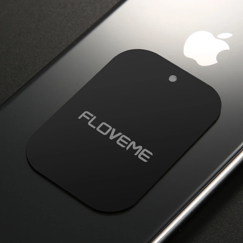 FLOVEME покрытие металлом для магнитного автомобильного телефона держатель