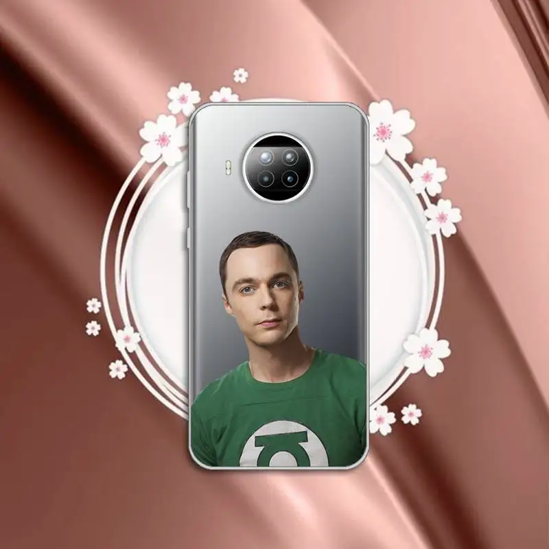 

Bazinga The Big Bang Theory Phone Case Transparent for Xiaomi mi Redmi note 10 t 8 9 pro lite 11 Samsung S 8 9 10 20