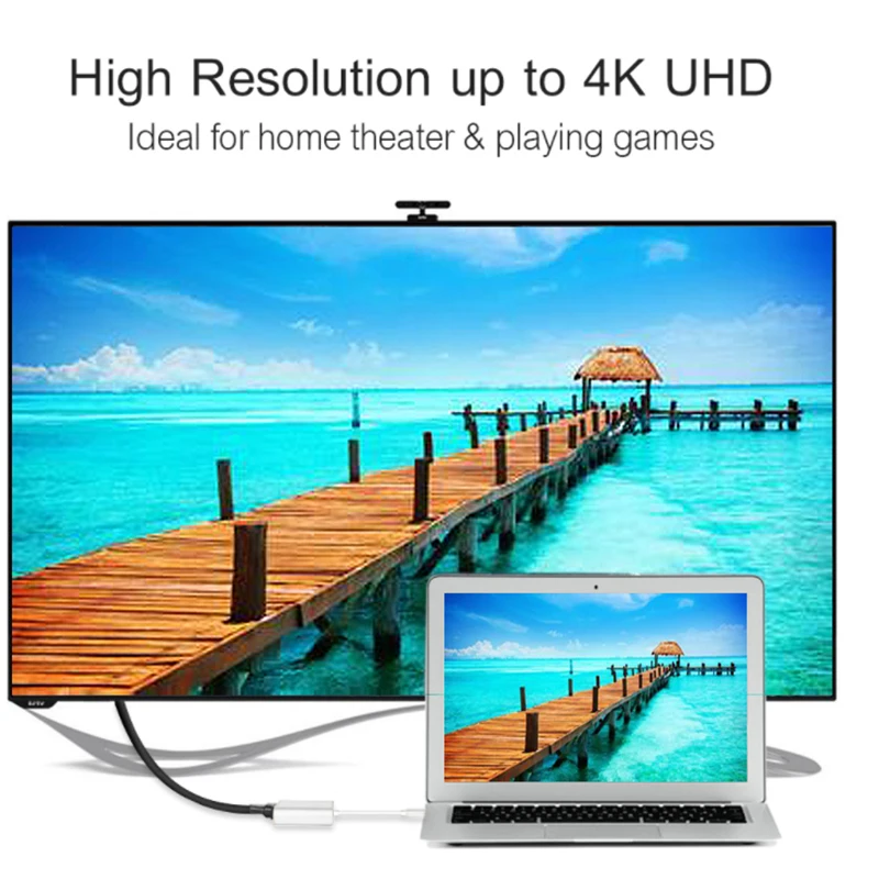 4K 1080P Type-C концентратор USB 3.1 Type c адаптер C к HDMI-совместимый кабель зарядный