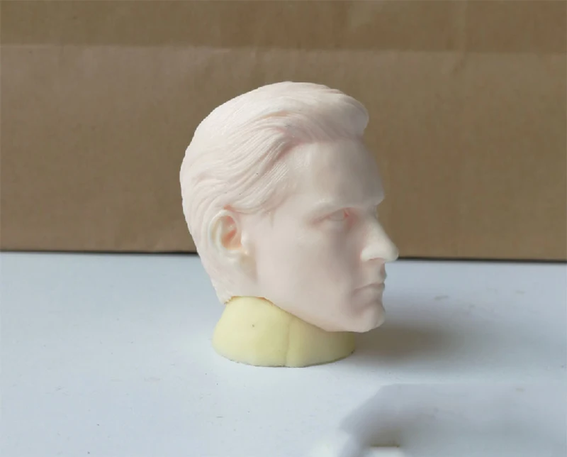 Масштаб 1/6 Неокрашенная голова Tobey Maguire для фигурок 12 дюймов игрушки тела подарки