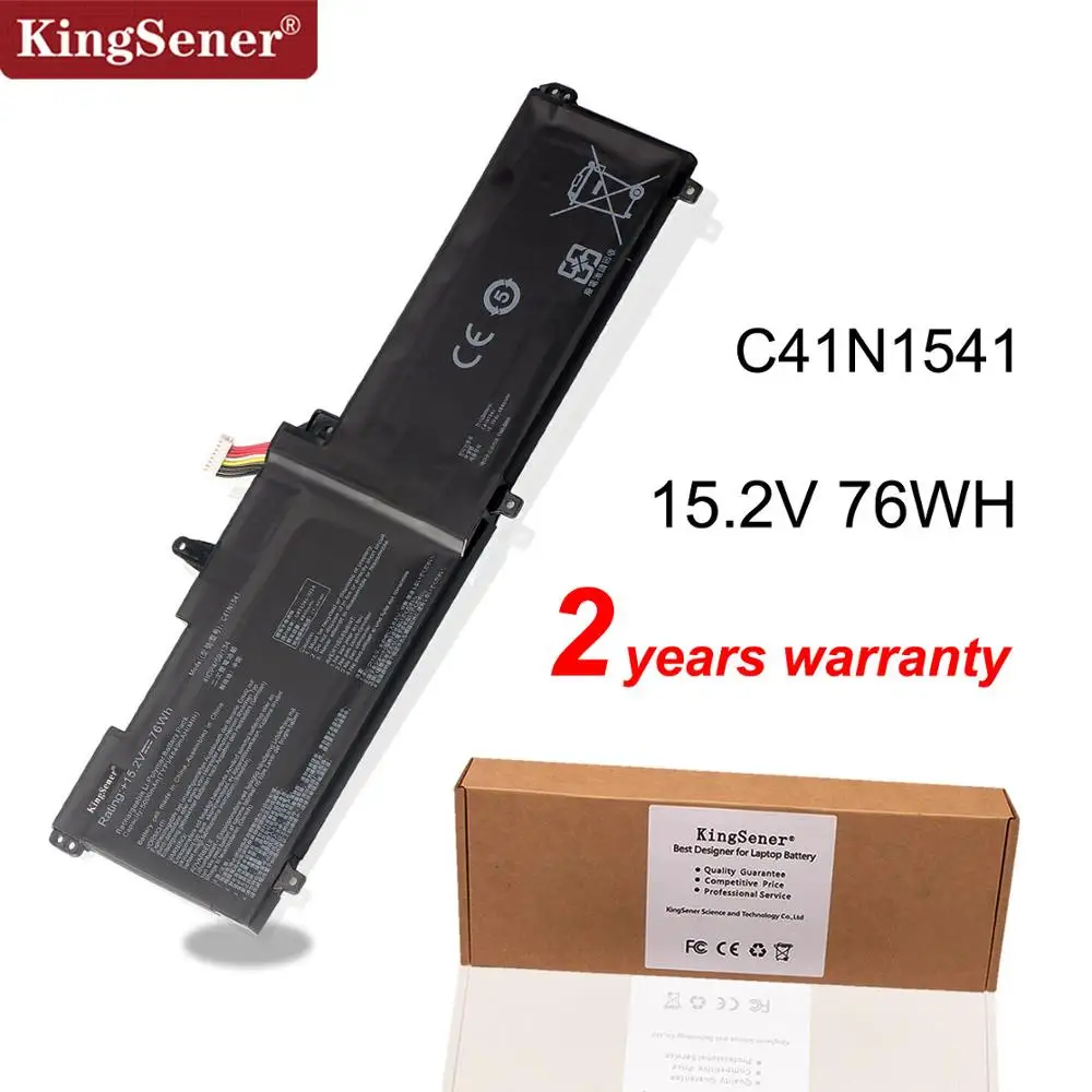 Kingsener-bateria para Laptop Modelo Novo 15.2v e 76wh para Asus Rog Gl702 Gl702v Gl702vm Gl702vs Gl702vt Gl702vm1a Baterias p/ laptop