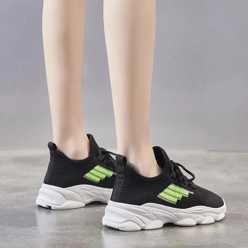 Кроссовки женские SONECHOKI светильник кие дышащие сетчатые увеличивающие рост |