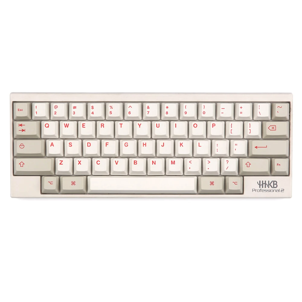 9009 серая белая сублимационная клавиатура PBT специально для FC660C Hhkb емкость