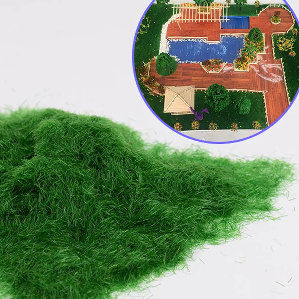

Landscape Dragon Building Material Sand Table Diy Handmade Velvet Paper Turf Nylon Simulation Grass Powder